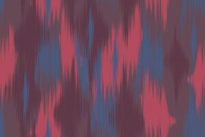Seamless Ikat Tribal Pattern. Ethnic abstract fabric design with zigzag patterns. Perfect for fashion fabrics, upholstery and bohemian or modern home decor. vector
