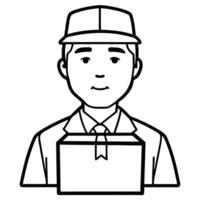the wrong item came in, illustration line art vector