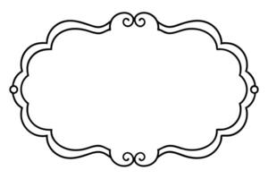 vintage ornament frame decorative border frames retro style divider elegant vintage frame and wed, vector