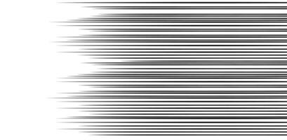 Speed lines. manga effect. Simple background of motion elements. Comic graphic design of fast motion. vector