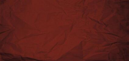 Background with halftone dotted texture. Red crumpled paper. abstract texture design. Wrinkled overlay effect vector