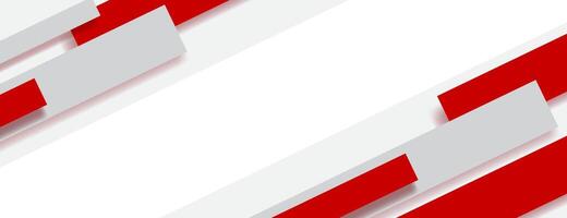 red and white abstract background with diagonal squares. great for business corporate design vector
