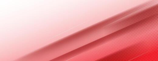 red and white background with diagonal stripes and halftone vector