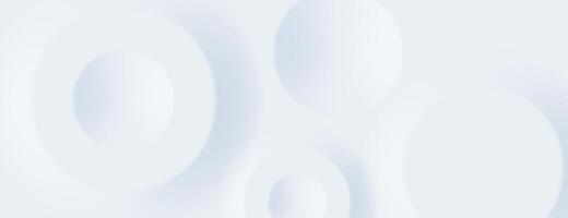 white rounded texture 3d abstract background vector