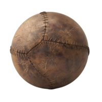 Old cannonball with a rusty surface isolated on transparent background png