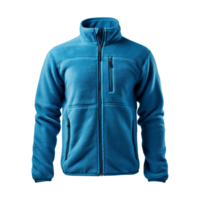 Fleece jacket isolated on transparent background png