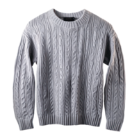 Sweater front view isolate on transparent background png