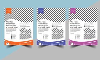 Poster cover book design template with space for photo background, Use for annual report, proposal, portfolio, brochure, flyer, leaflet, template in A4 layout vector