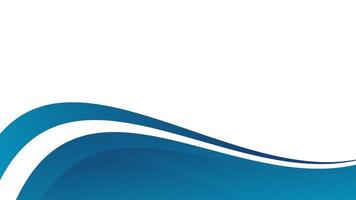 Minimalist wave background template vector