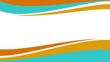 Modern abstract wave design background vector