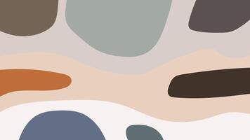 Abstract background with shades of brown, blue, and beige suitable for presentations, websites, posters, and social media graphics. vector