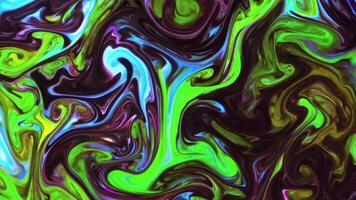 Liquid Paint Mixing Backdrop with Spreads and Swirl Footage. video
