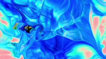 Liquid Paint Mixing Backdrop with Spreads and Swirl Footage. video