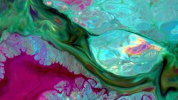 Liquid Paint Mixing Backdrop with Spreads and Swirl Footage. video