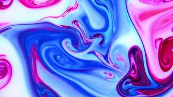Liquid Paint Mixing Backdrop with Spreads and Swirl Footage. video