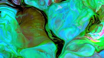 Liquid Paint Mixing Backdrop with Spreads and Swirl Footage. video