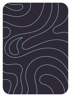 a series of geometric curved lines amidst a dark background. vector