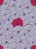 Hand-Drawn flower Japanese Patterns Vectors, Perfect for use in branding. vector