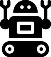 A robot with two hands and a head vector