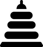 A black and white image of a pyramid vector