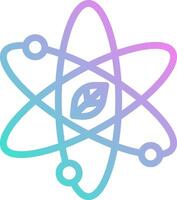 A logo for a company called atom vector