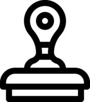 A stamp on a white background vector