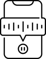 A black and white image of a scale vector