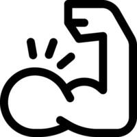 A black and white image of a hand holding a fist vector