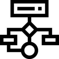 A black and white image of a computer vector