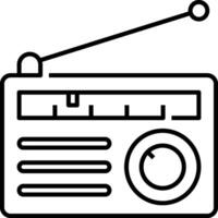 Radio icon illustration vector