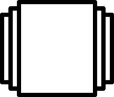 A black and white image of a book vector