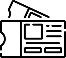 A black and white image of a wallet vector