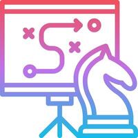 A chess board and a computer screen vector