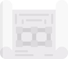 A white paper with a square shape on it vector