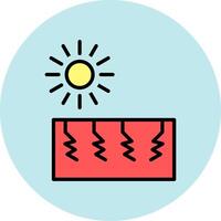 Sun Icon Design vector