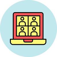 Meeting Icon Design vector