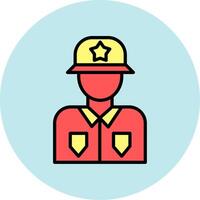 Soldier Icon Design vector