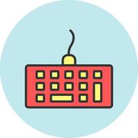 Computer Keyboard Icon Design vector