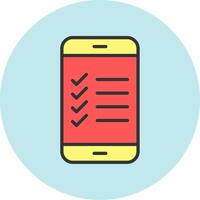 Checklist Icon Design vector