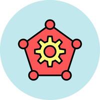Network Icon Design vector
