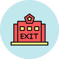 Exit Icon Design vector