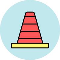 Traffic Cone Icon Design vector