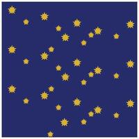 seamless pattern with the image of the flag of the European Union. Bright starry night sky illustration element design. Quiet and comfortable night sky background. vector