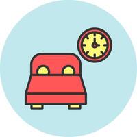 Rest Time Icon Design vector