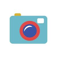 Camera icon isolated on white background for your web and mobile app design, Camera logo concept. Design element illustration of digital camera vector