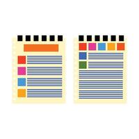 Document icon isolated on white background for your web and mobile app design, document file isolated icon illustration. Report icon. Flat design style. Education design element vector