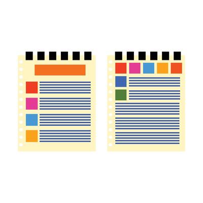 Document icon isolated on white background for your web and mobile app design, document file isolated icon illustration. Report icon. Flat design style. Education design element