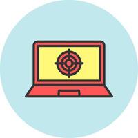Target Icon Design vector