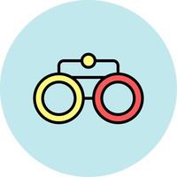 Binoculars Icon Design vector