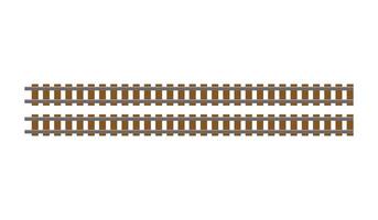 Railway icon. Railway track transport and travel theme. Isolated design. Railway crossing symbol illustration element design vector